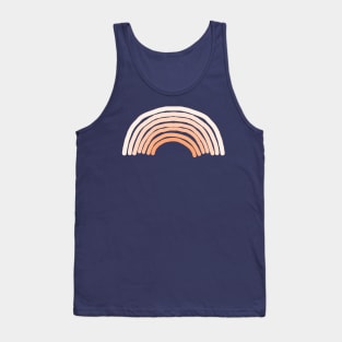 Peach Fuzz Rainbow Pantone Color of the Year 2024 Tank Top